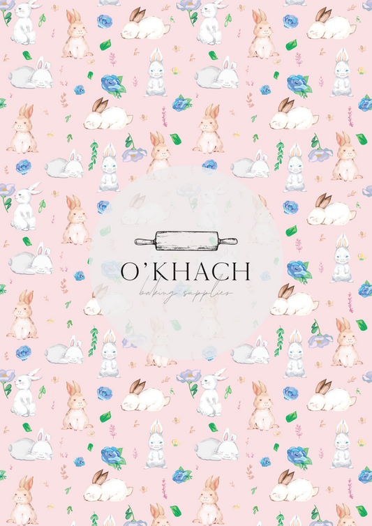 The Easter Hunt Pattern No.12 - Edible Image - Premium Edible Image from O'Khach Baking Supplies - Just $16.99! Shop now at O'Khach Baking Supplies