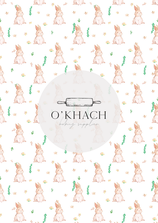 The Easter Hunt Pattern No.14 - Edible Image - Premium Edible Image from O'Khach Baking Supplies - Just $16.99! Shop now at O'Khach Baking Supplies