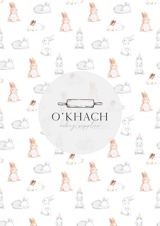 The Easter Hunt Pattern No.21 - Edible Image - Premium Edible Image from O'Khach Baking Supplies - Just $16.99! Shop now at O'Khach Baking Supplies