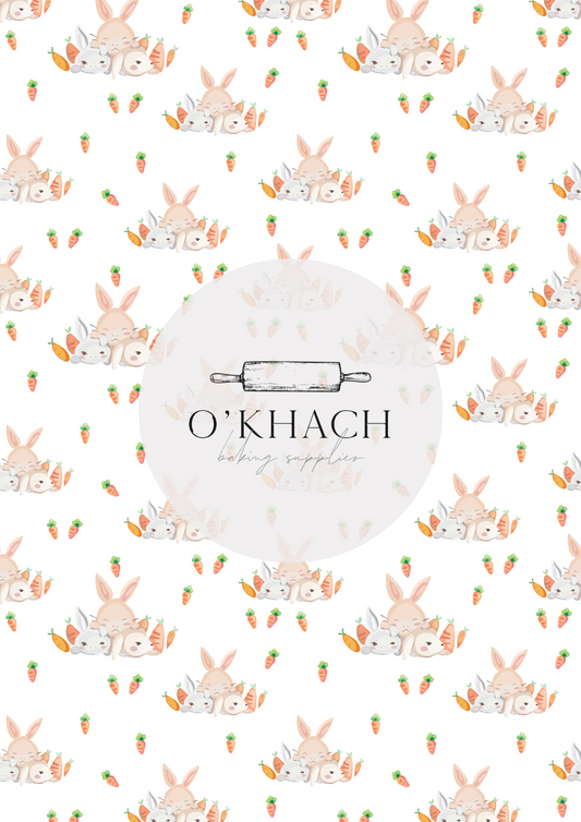 The Easter Hunt Pattern No.3 - Edible Image - Premium Edible Image from O'Khach Baking Supplies - Just $16.99! Shop now at O'Khach Baking Supplies