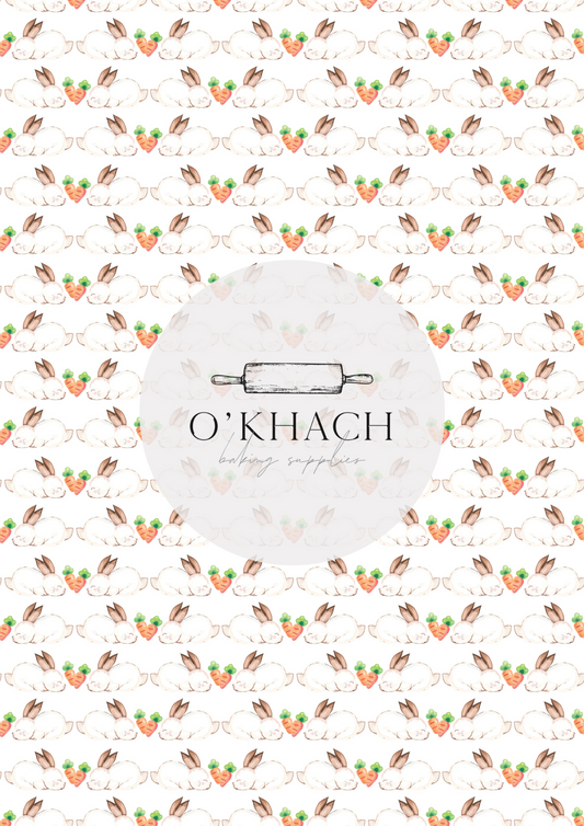 The Easter Hunt Pattern No.7 - Edible Image - Premium Edible Image from O'Khach Baking Supplies - Just $16.99! Shop now at O'Khach Baking Supplies