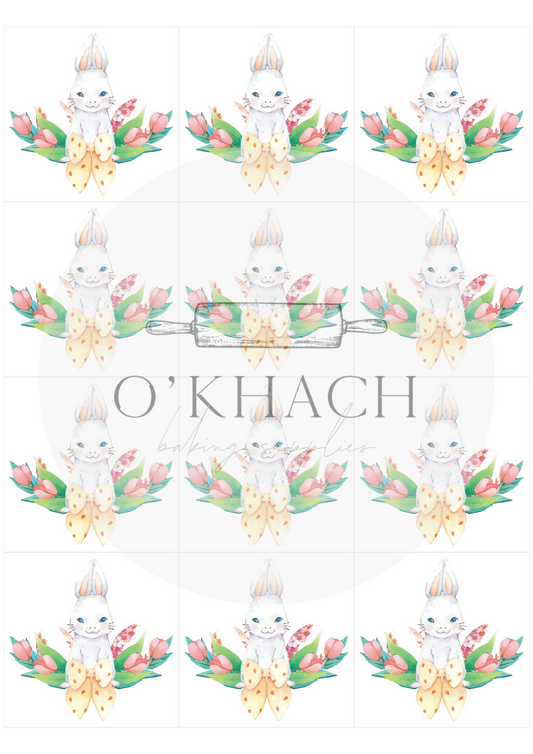 The Easter Hunt Squares No.6 - Edible Image - Premium Edible Image from O'Khach Baking Supplies - Just $16.99! Shop now at O'Khach Baking Supplies