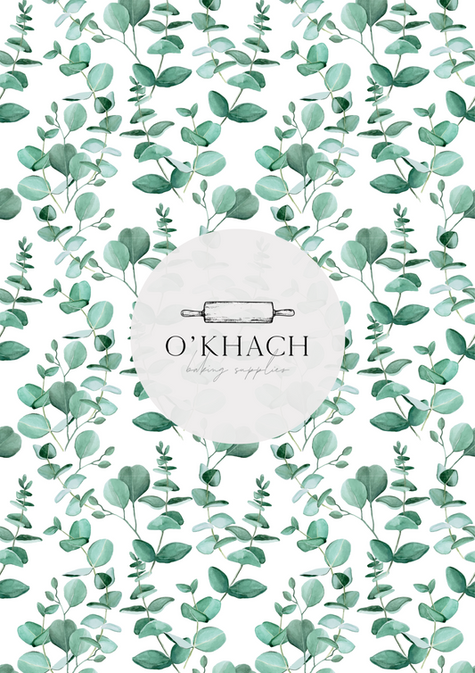 Tropical Watercolour Pattern No.15 - Edible Image - Premium Edible Image from O'Khach Baking Supplies - Just $16.99! Shop now at O'Khach Baking Supplies