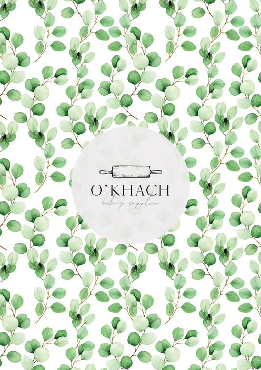 Tropical Watercolour Pattern No.33 - Edible Image - Premium Edible Image from O'Khach Baking Supplies - Just $16.99! Shop now at O'Khach Baking Supplies