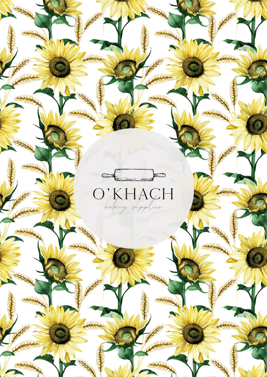 Tropical Watercolour Pattern No.50 - Edible Image - Premium Edible Image from O'Khach Baking Supplies - Just $16.99! Shop now at O'Khach Baking Supplies