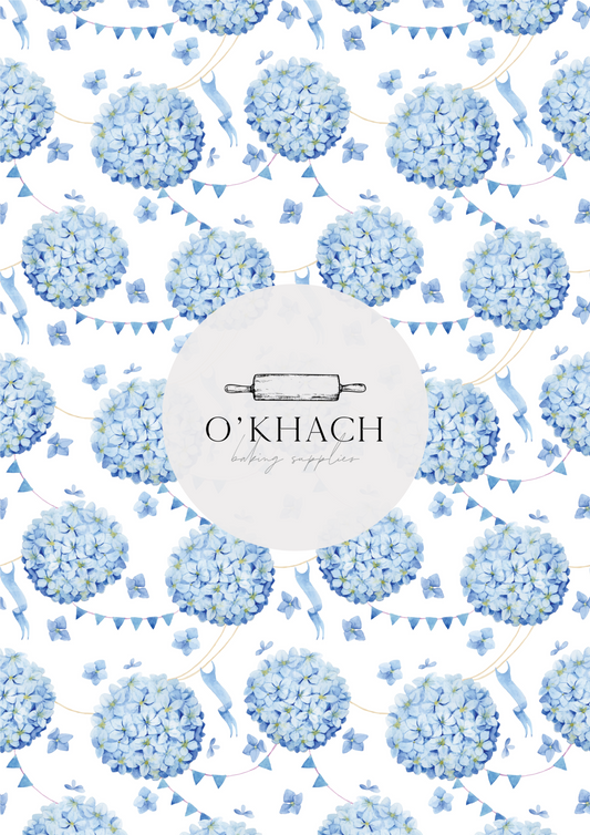 Tropical Watercolour Pattern No.54 - Edible Image - Premium Edible Image from O'Khach Baking Supplies - Just $16.99! Shop now at O'Khach Baking Supplies