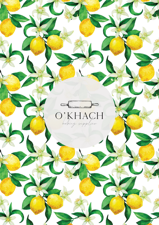 Tropical Watercolour Pattern No.56 - Edible Image - Premium Edible Image from O'Khach Baking Supplies - Just $16.99! Shop now at O'Khach Baking Supplies