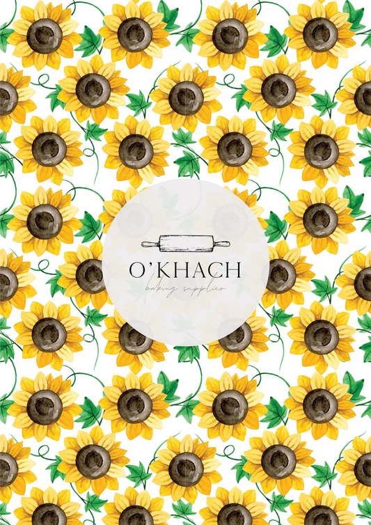 Tropical Watercolour Pattern No.6 - Edible Image - Premium Edible Image from O'Khach Baking Supplies - Just $16.99! Shop now at O'Khach Baking Supplies