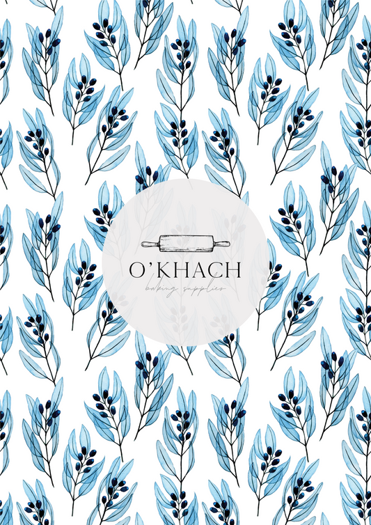 Tropical Watercolour Pattern No.61 - Edible Image - Premium Edible Image from O'Khach Baking Supplies - Just $16.99! Shop now at O'Khach Baking Supplies