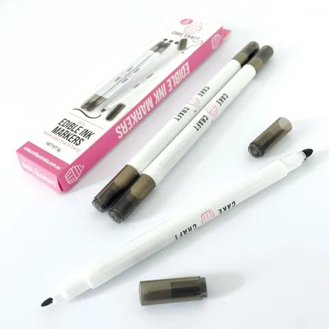 Black Edible Markers 3 pack - Cake Craft - Premium from O'Khach Baking Supplies - Just $5.99! Shop now at O'Khach Baking Supplies