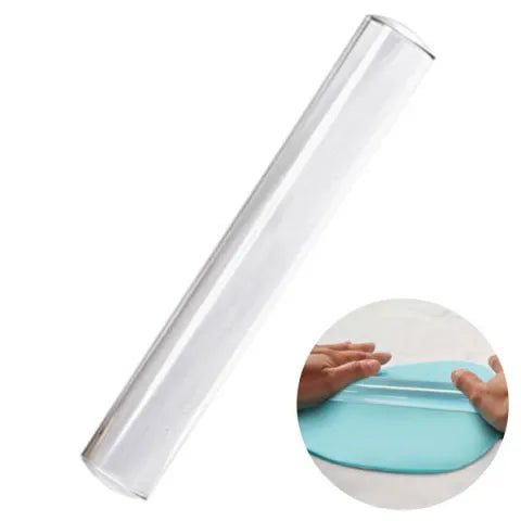 ACRYLIC ROLLING PIN | 50CM x 4.5CM - Premium Rolling Pin from O'Khach Baking Supplies - Just $32.00! Shop now at O'Khach Baking Supplies