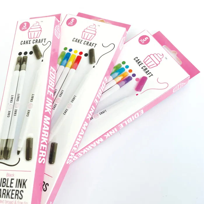 Neon Edible Markers 5 pack - Cake Craft - Premium from O'Khach Baking Supplies - Just $9.99! Shop now at O'Khach Baking Supplies