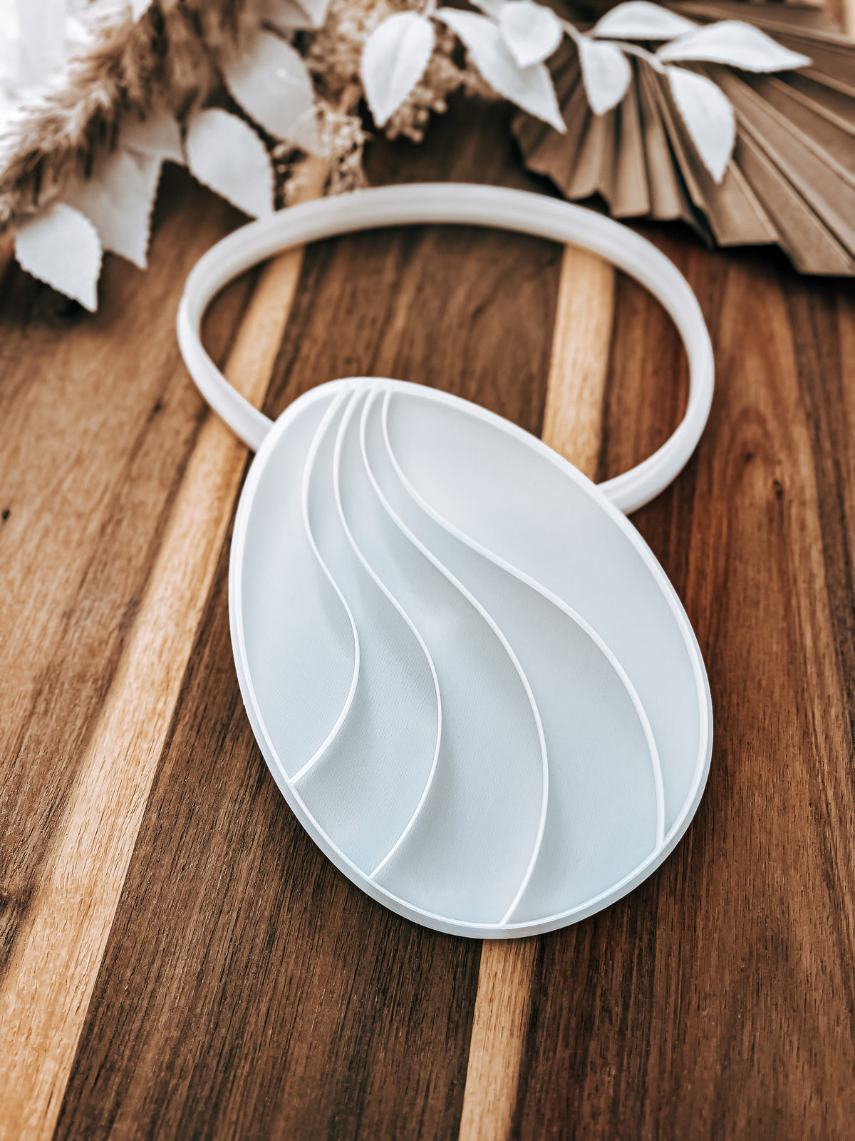 Giant Egg - Cookie Stamp & Cutter - Ideal for Fondant & Sugar Cookies
