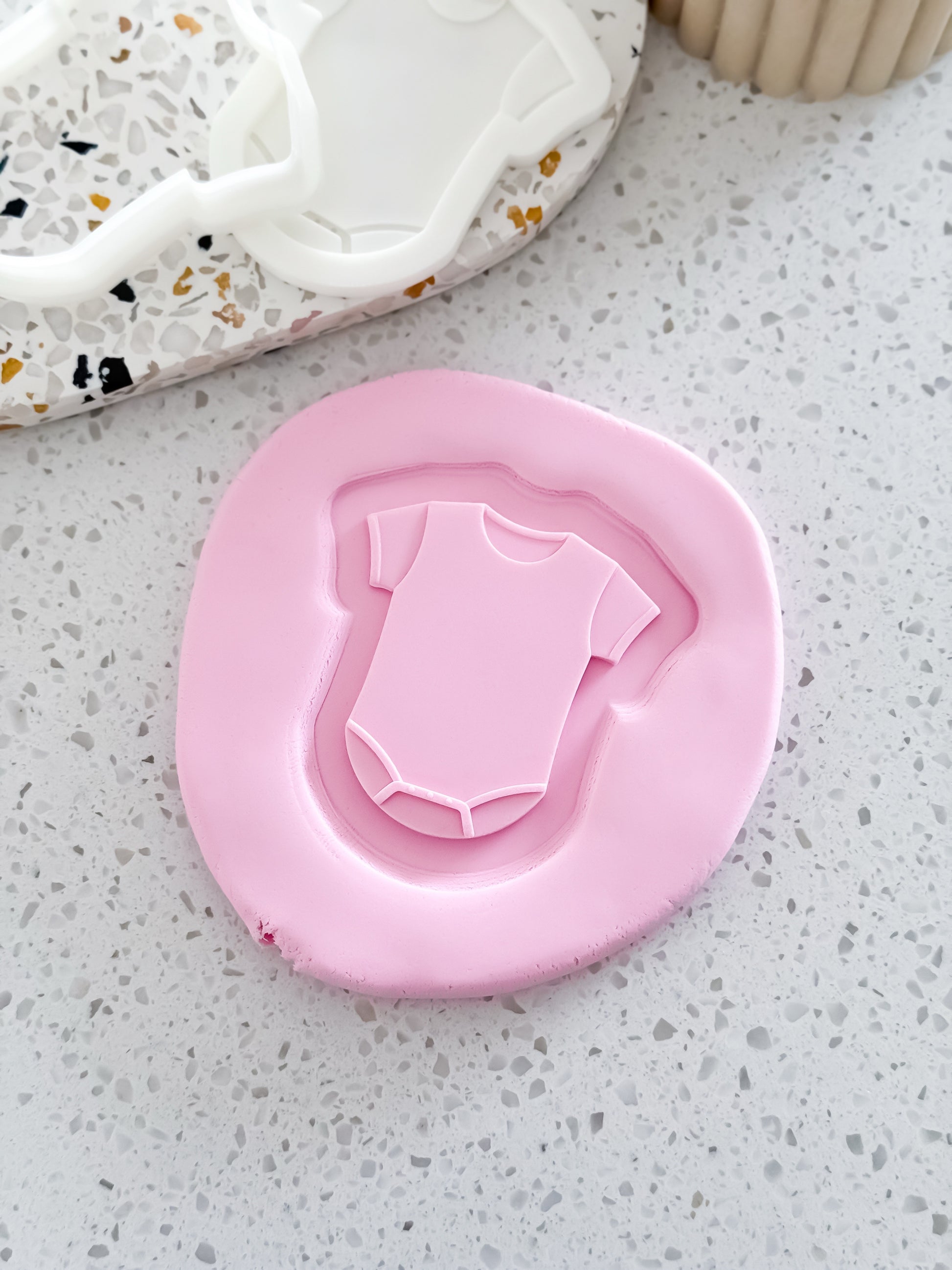 Romper (Plain) Stamp & Cutter - Perfect for Fondant & Sugar Cookies
