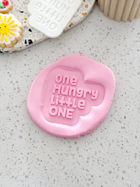 One Hungry Little One (Caterpillar) Stamp & Cutter - Perfect for Fondant & Sugar Cookies