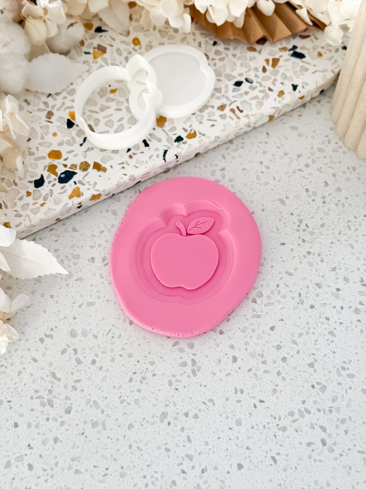 Mini Apple - Cookie Stamp and Cutter