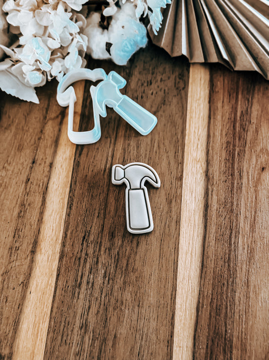 Mini Hammer (Simple) Stamp & Cutter - Perfect for Fondant & Sugar Cookies
