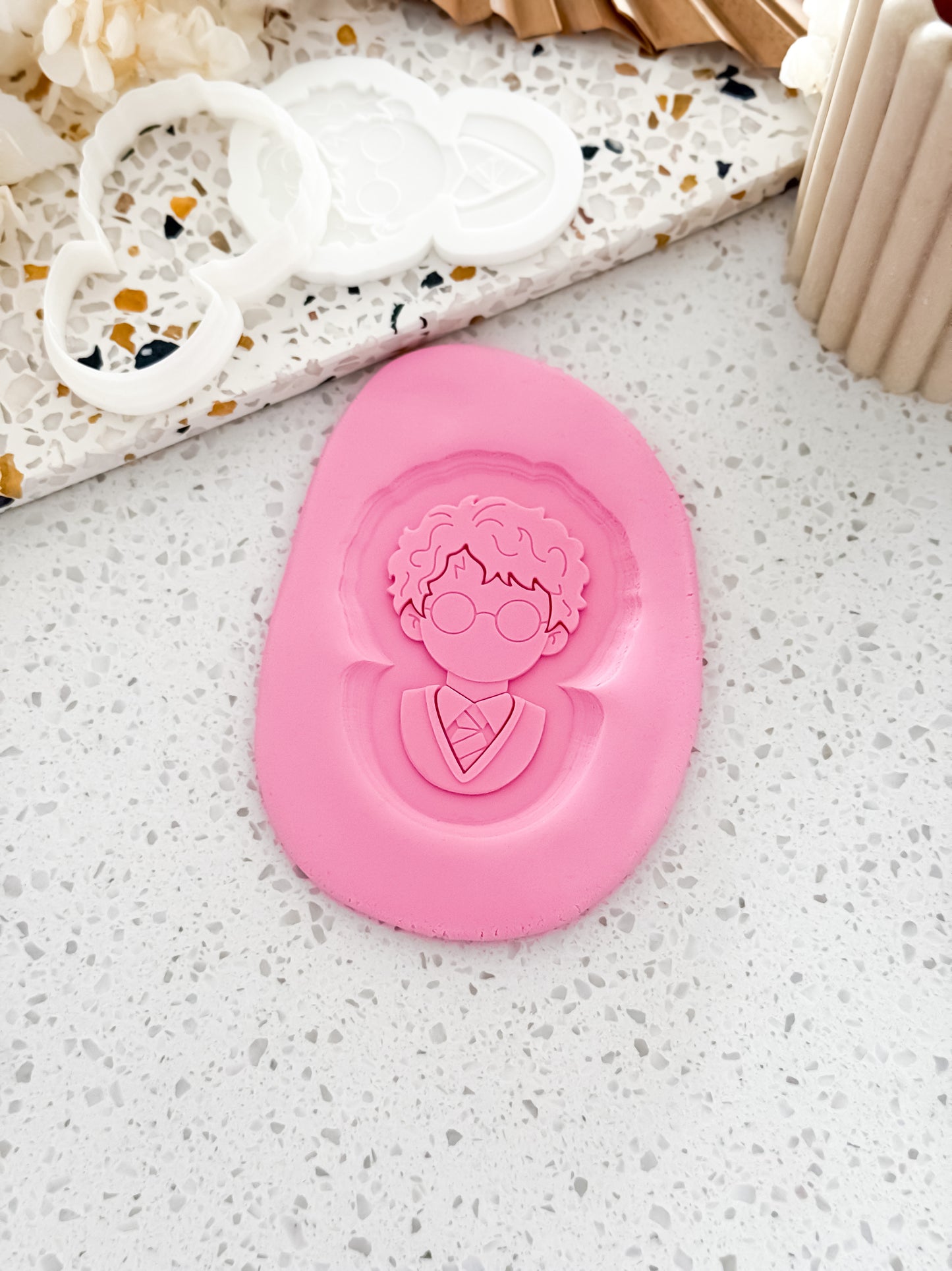 Wizard Boy - Cookie Stamp & Cutter