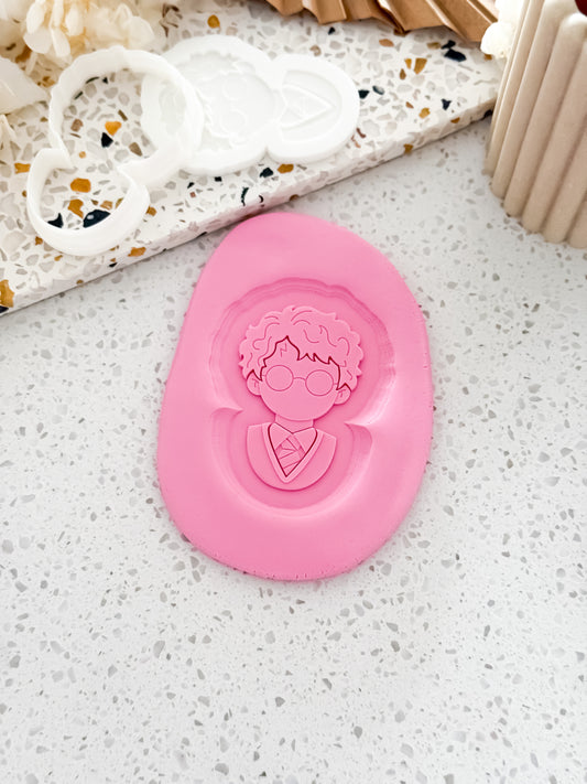Wizard Boy - Cookie Stamp & Cutter