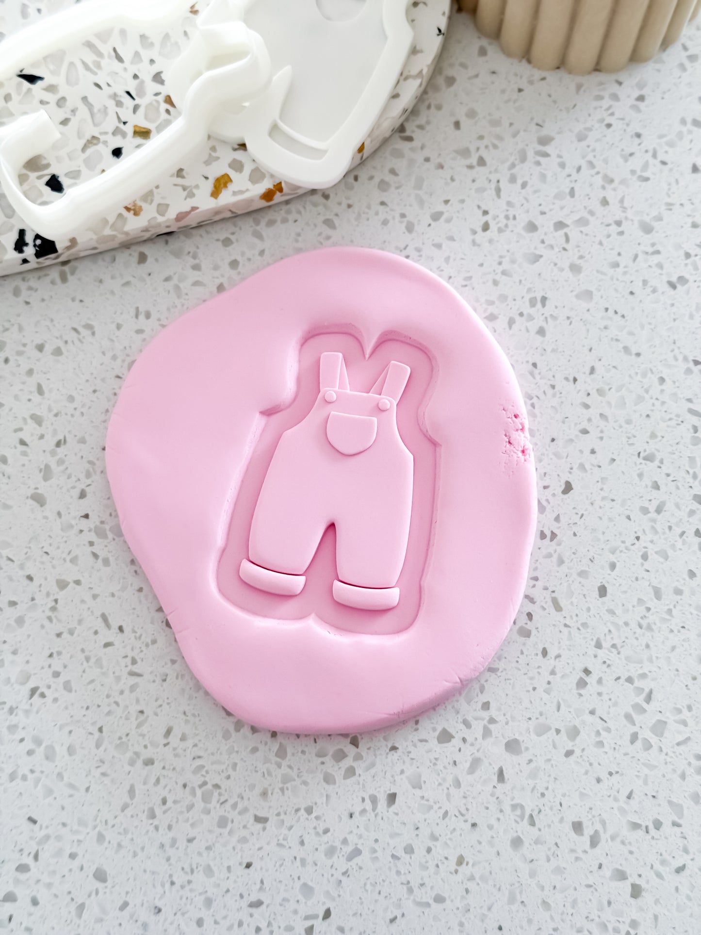 Baby Boy Overalls – Cookie Stamp & Cutter