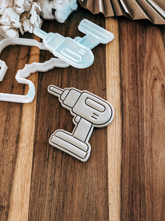 Cordless Drill Stamp & Cutter - Perfect for Fondant & Sugar Cookies