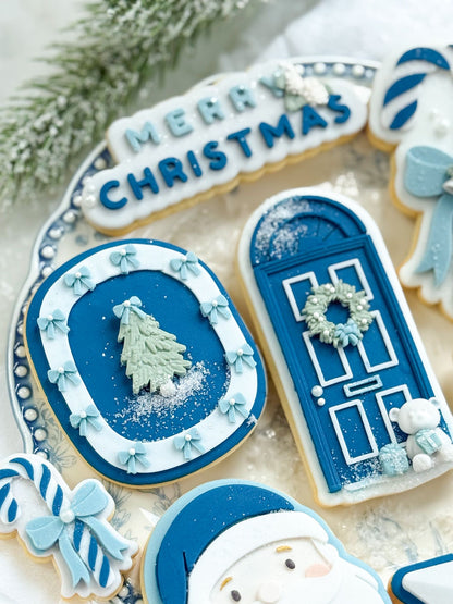 Merry Christmas (Script) - Cookie Stamp & Cutter