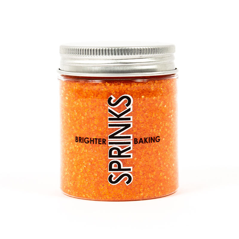 ORANGE Sanding Sugar (85g) - Sprinks - Premium  from O'Khach Baking Supplies - Just $5.99! Shop now at O'Khach Baking Supplies