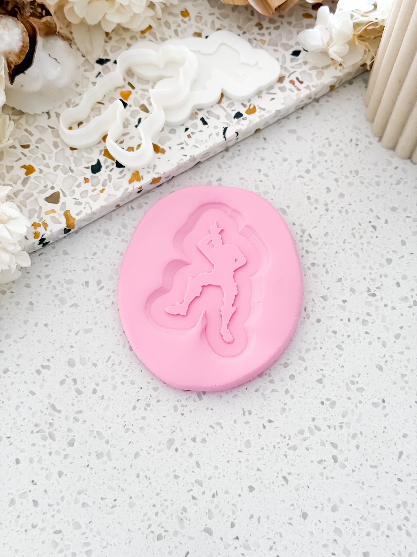 Victory Dance Silhouette Stamp & Cutter - Perfect for Fondant & Sugar Cookies