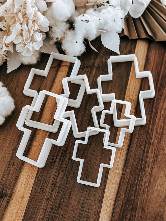 Bold Religious Cross Cookie Cutter – Perfect for Fondant, Sugar Cookies & Baking