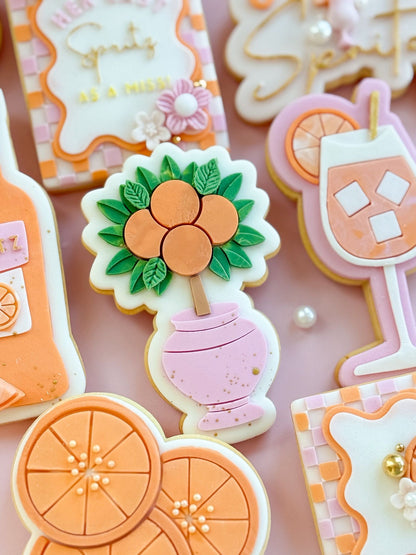 Orange Pot - Cookie Stamp and Cutter