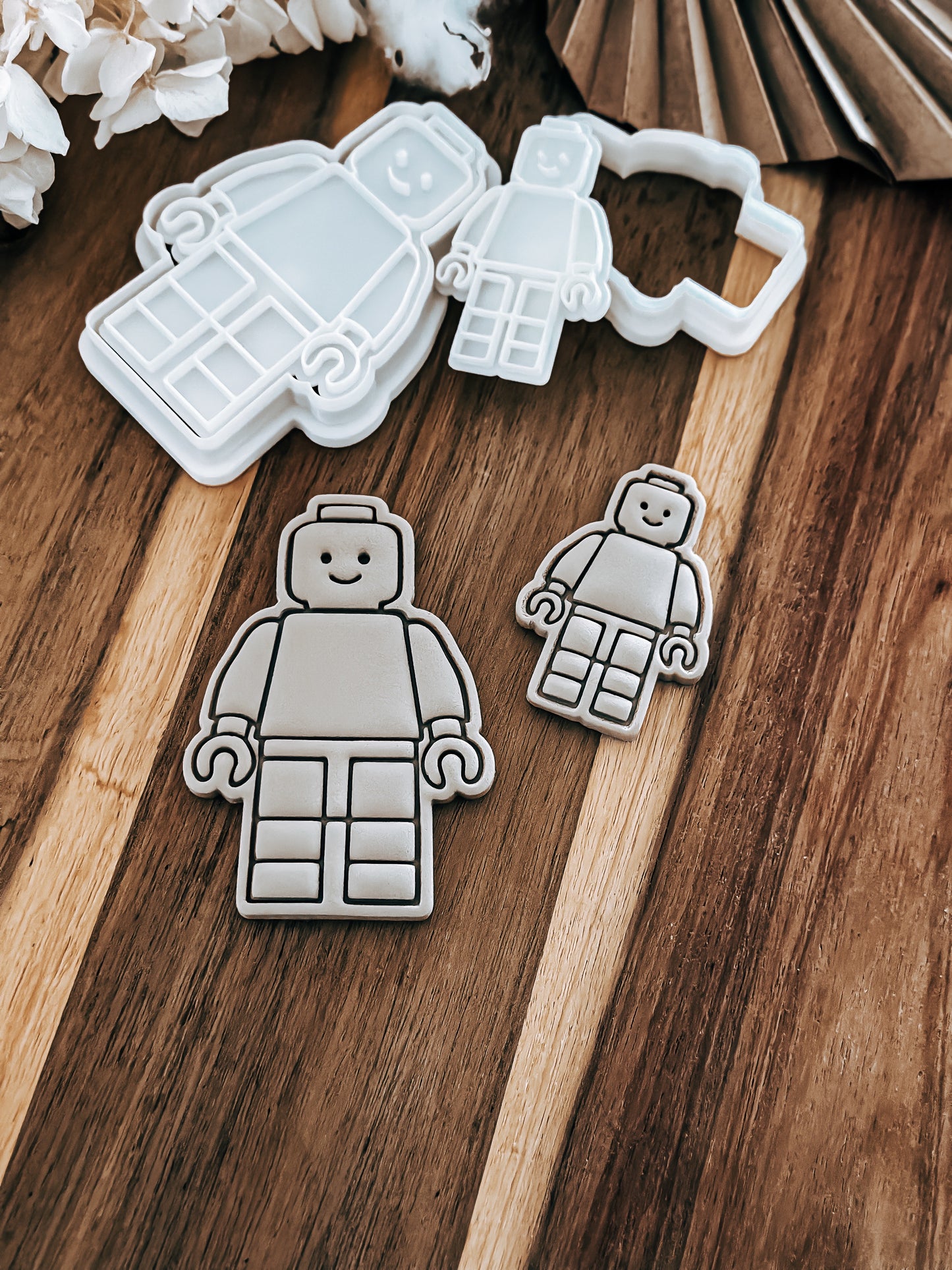 Lego Man - Cookie Stamp & Cutter - Ideal for Fondant & Sugar Cookies