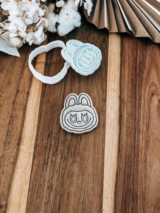Mini Whimsical Creature (Head) Stamp and Cutter - Perfect for Fondant & Sugar Cookies