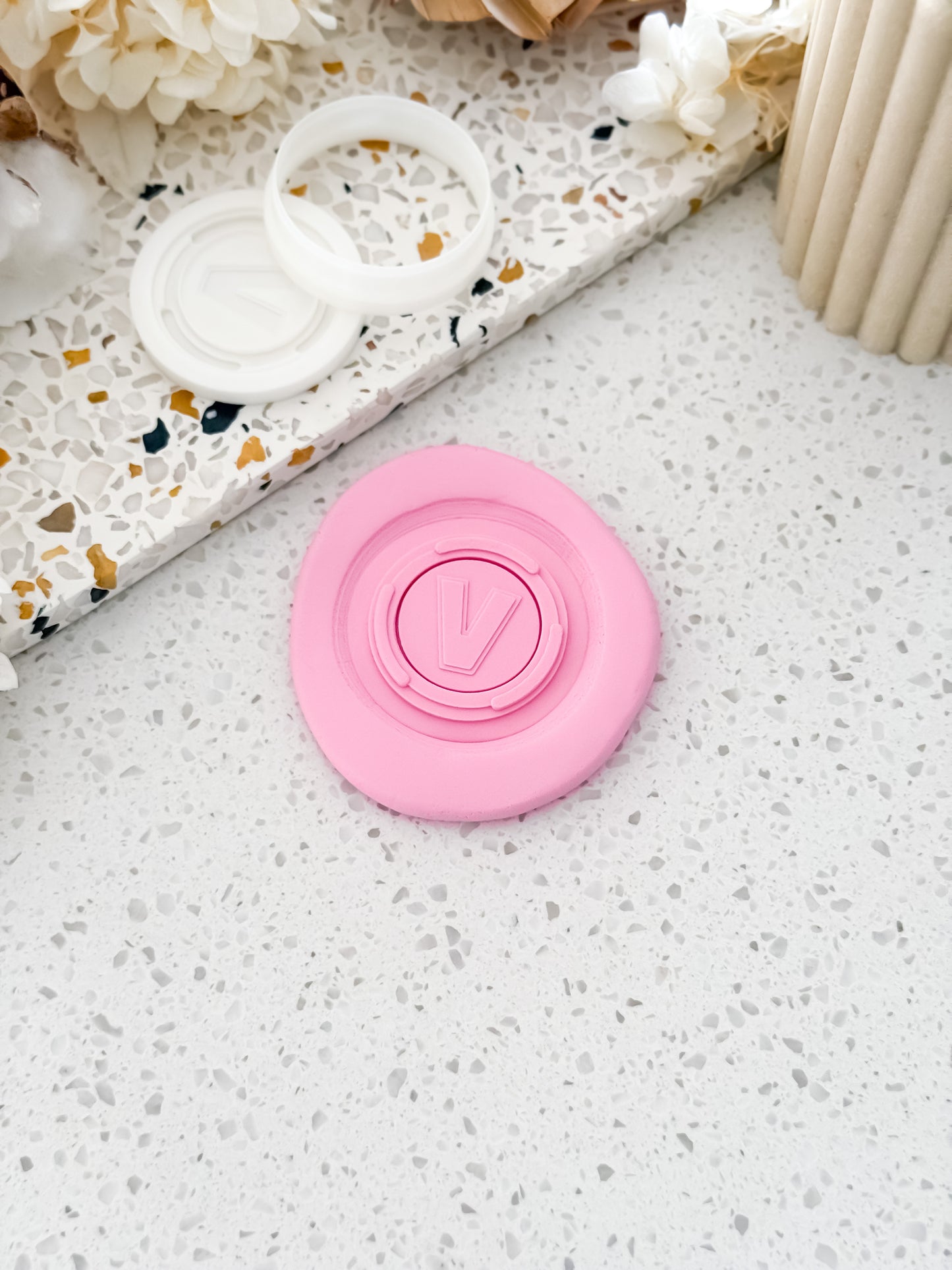 Mini V-Bucks Coin Stamp & Cutter - Perfect for Fondant & Sugar Cookies