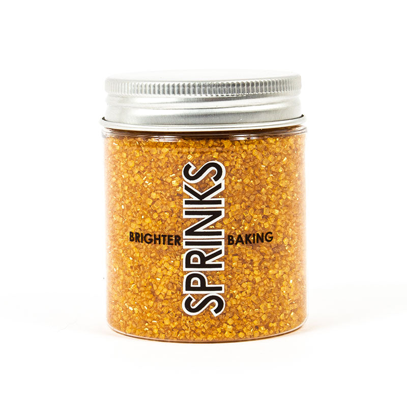 GOLD Sanding Sugar (85g) - Sprinks - Premium  from O'Khach Baking Supplies - Just $5.99! Shop now at O'Khach Baking Supplies