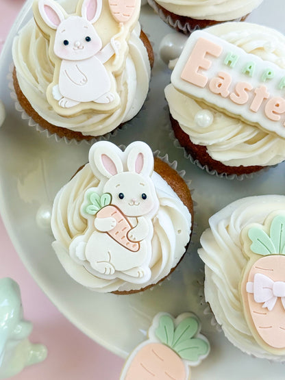 Mini Sunny Bunny (Holding Carrot) - Cookie Stamp and Cutter