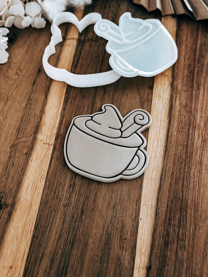 Thanksgiving Punch - Cookie Stamp and Cutter - Ideal for Fondant & Sugar Cookies