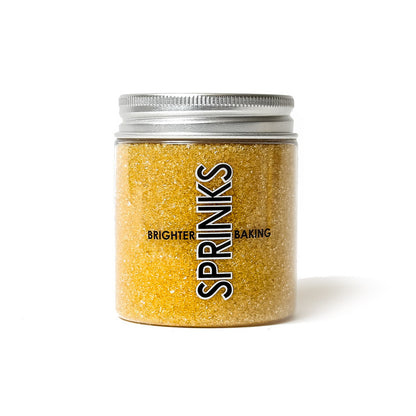 SHIMMERING GOLD Sanding Sugar (85g) - Sprinks - Premium  from O'Khach Baking Supplies - Just $5.99! Shop now at O'Khach Baking Supplies