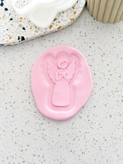 Angel (Wooden) - Cookie Stamp and Cutter