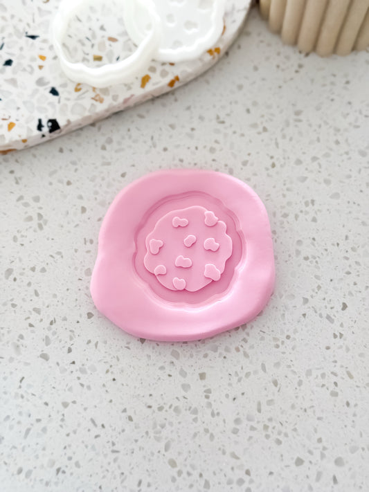 Mini Cookie Stamp & Cutter - Perfect for Fondant & Sugar Cookies