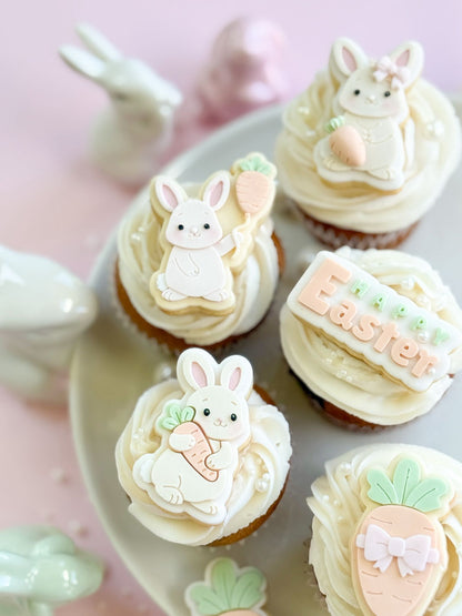 Mini Sunny Bunny (Carrot Balloon) - Cookie Stamp and Cutter