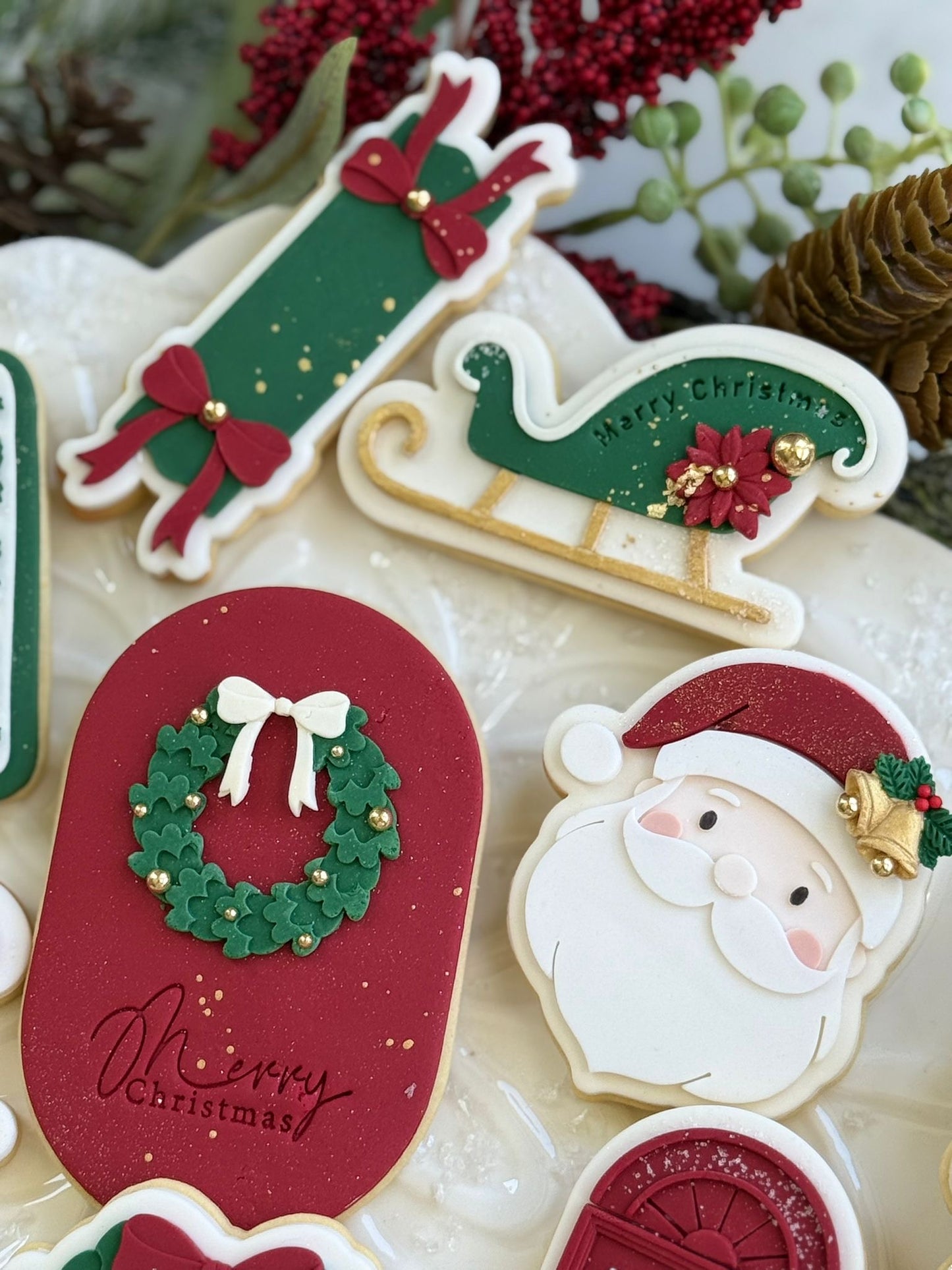 Sleigh (Plain) - Cookie Stamp and Cutter