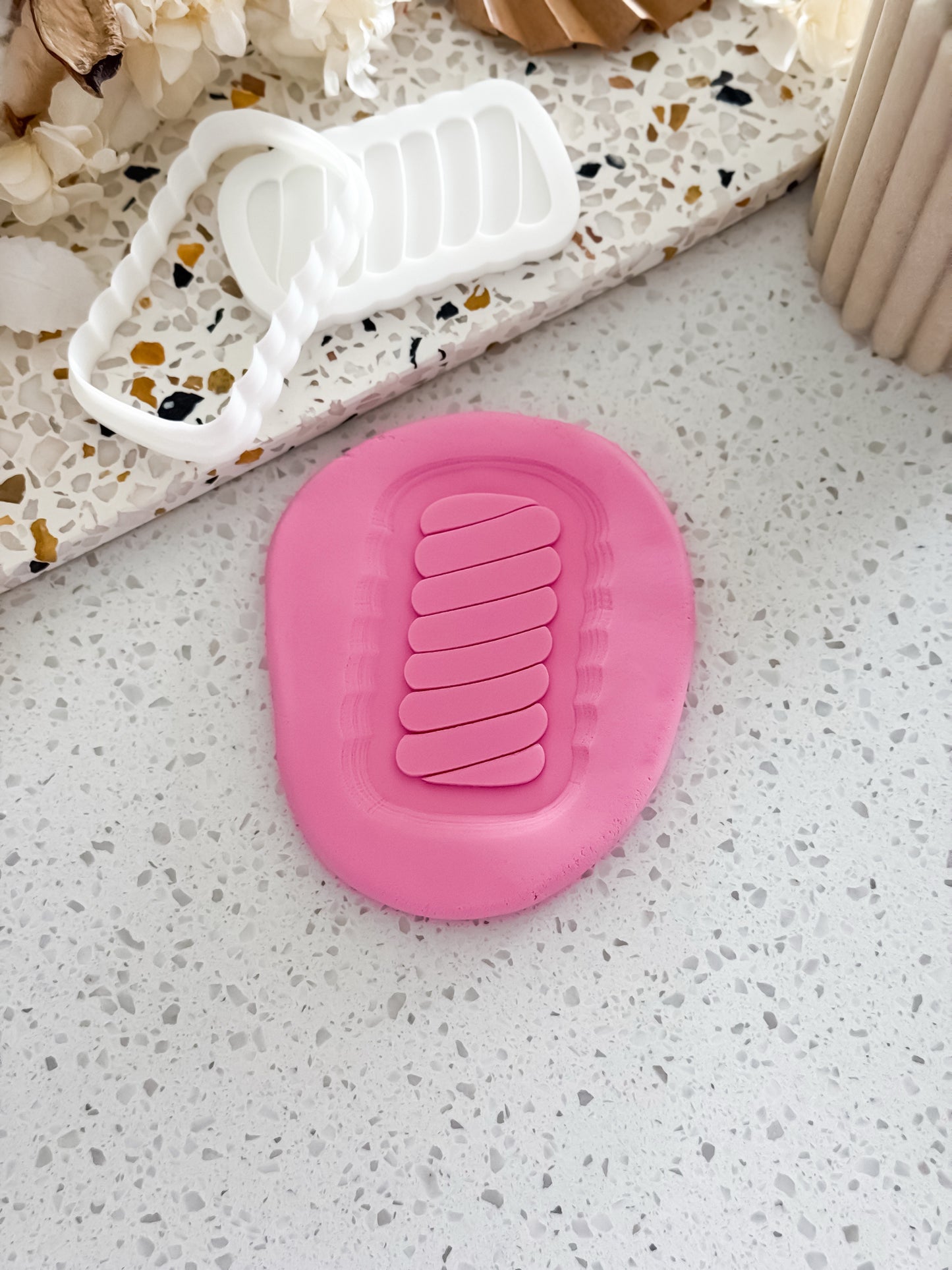 Candy Swirl Stamp & Cutter - Perfect for Fondant & Sugar Cookies