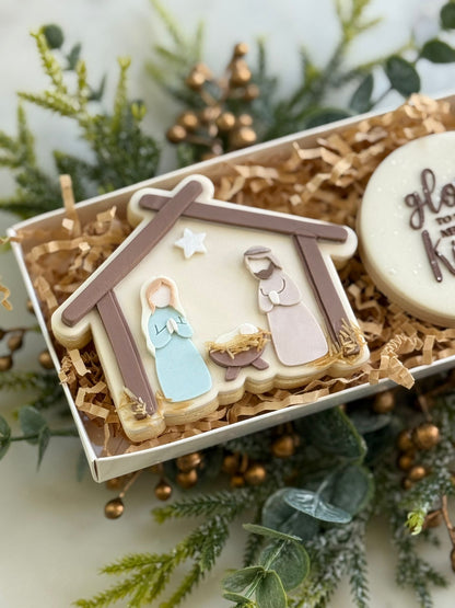 Nativity Scene - Cookie Stamp and Cutter