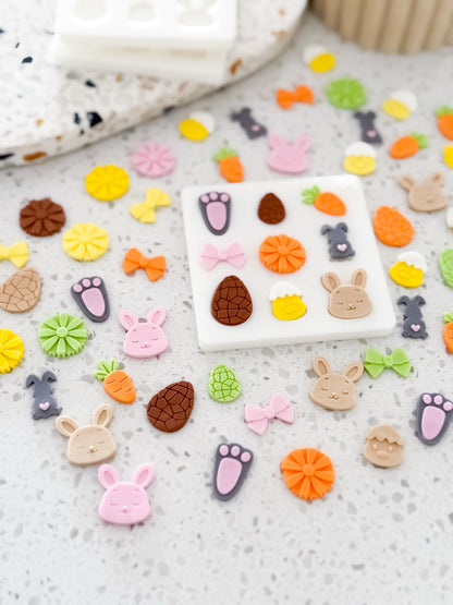 Easter Mini Mix - Finger Press Fondant Mould