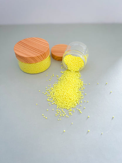 Electric Yellow Nonpareils – Edible Sprinkles for Cakes, Cookies & Cupcakes
