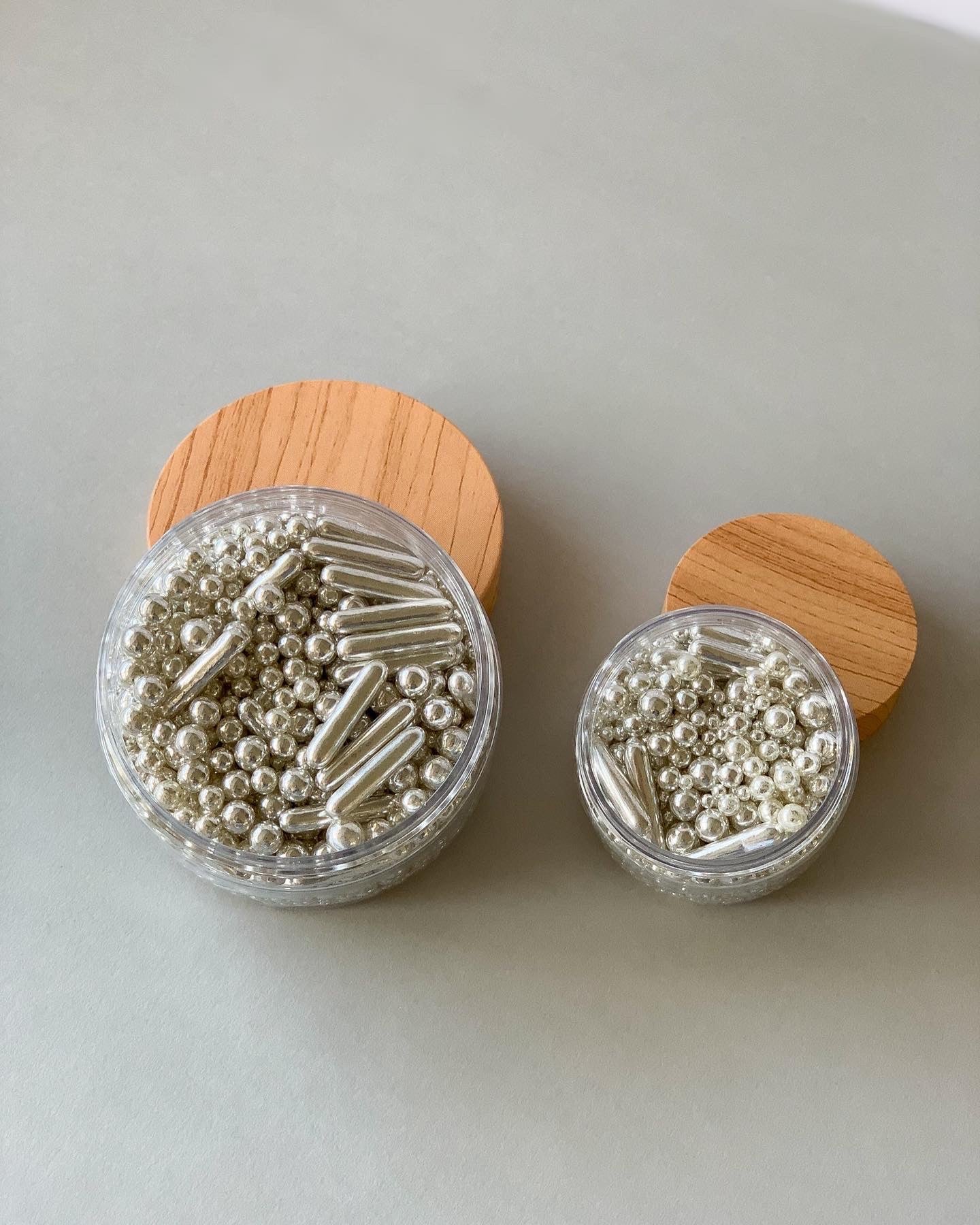 Silver Mix – Edible Sprinkles for Cakes, Cookies & Cupcakes