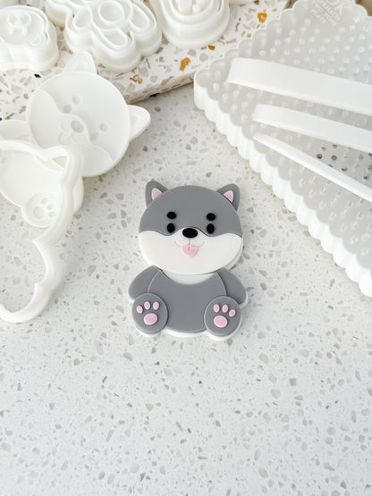 Baby Joy Bear Stamp & Cutter - Perfect for Fondant & Sugar Cookies
