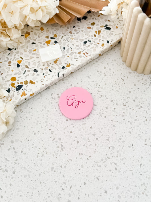 Gigi Stamp - Perfect for Fondant, Sugar Cookies & Baking