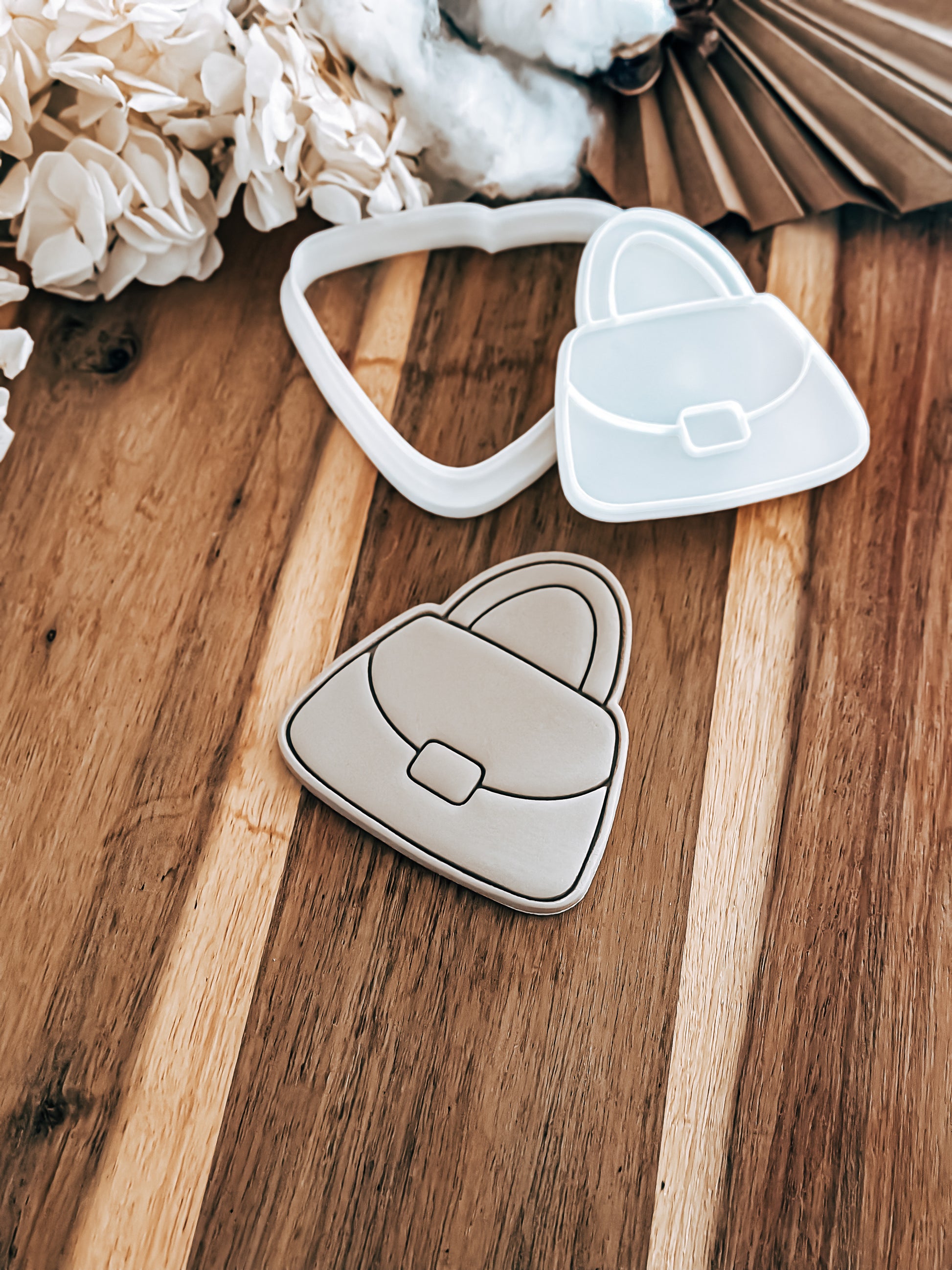 Handbag (Dreamhouse) - Cookie Stamp and Cutter - Fondant & Sugar Cookies