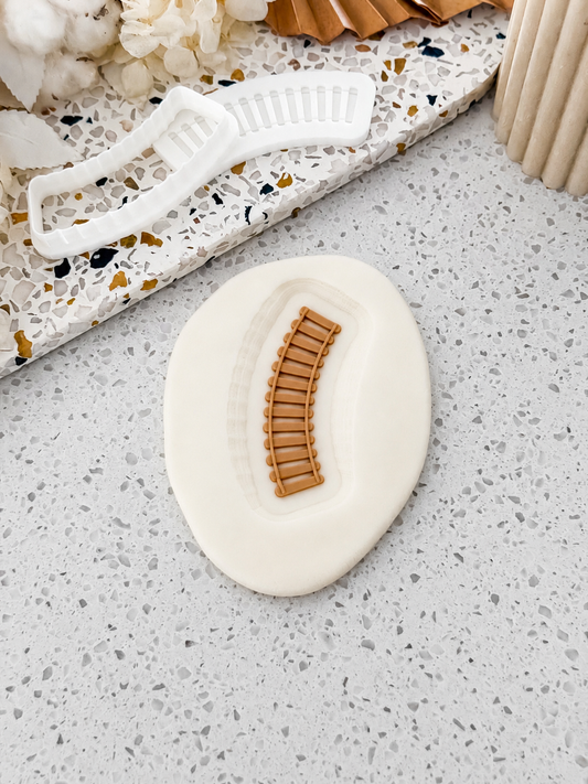 Railway Track - Cookie Stamp and Cutter